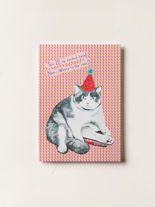 Party Grumpy Cat Birthday Card