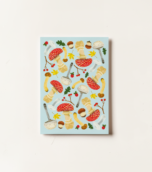 Glorious Mushrooms Card