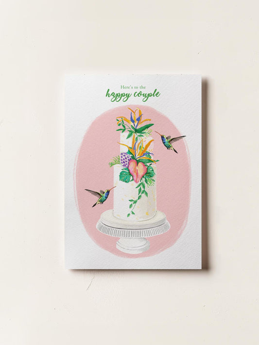 Here's To The Happy Couple Card