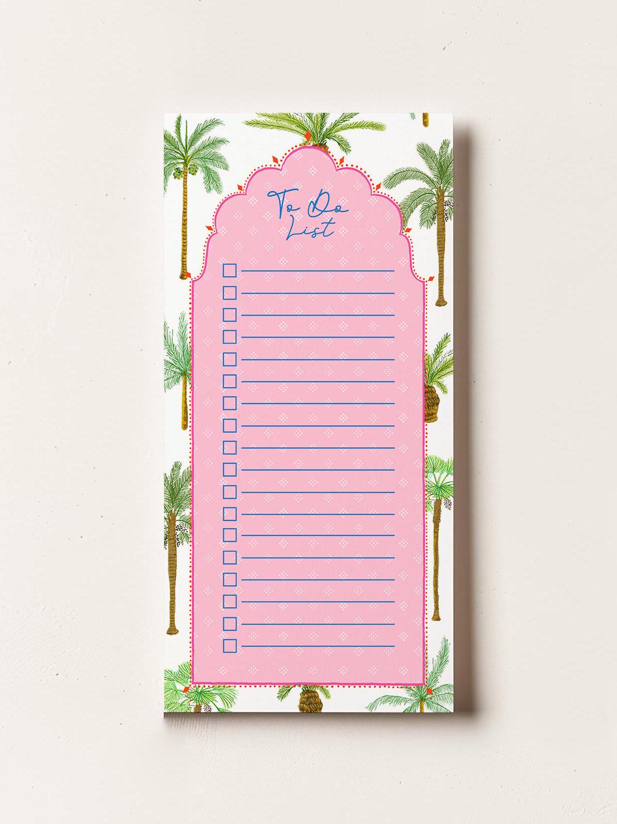 Palm Trees To-Do-List DL NotePads