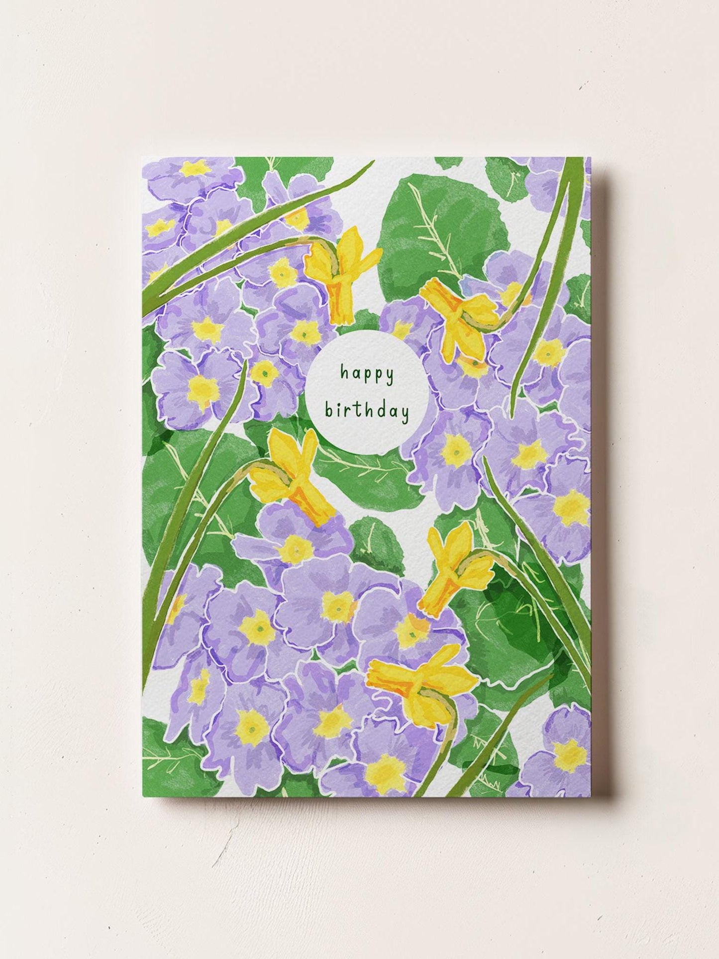 Spring-Themed Pack of 3 Birthday Cards