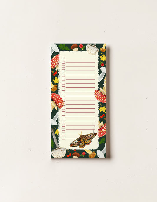 Mushrooms To-Do-List DL NotePads