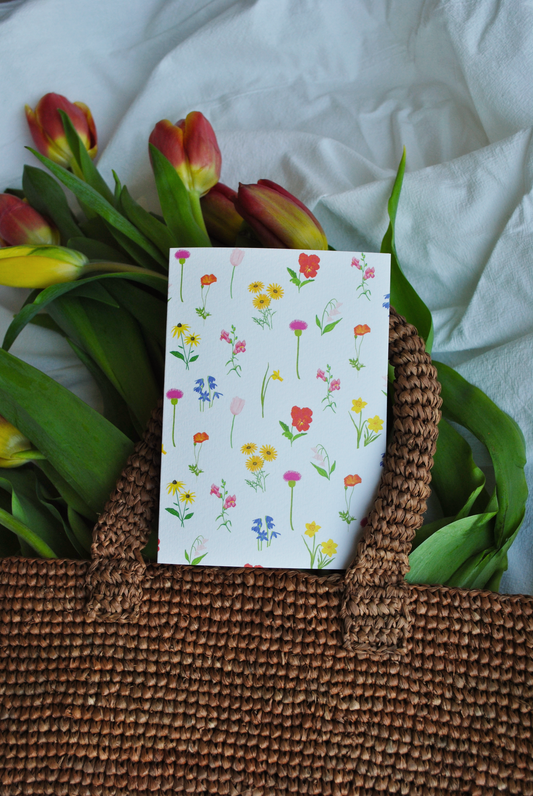 Text-free | Spring Florals Card