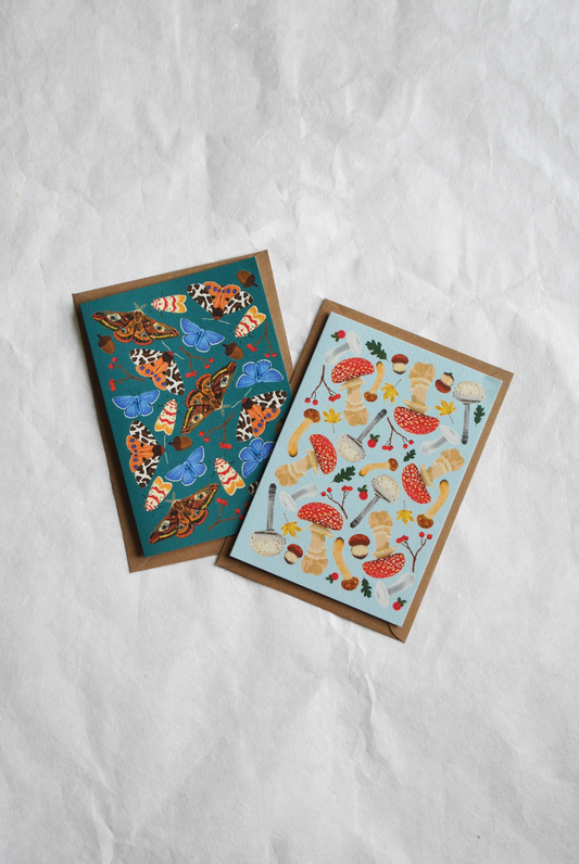 Text-free | Glorious Mushrooms Card